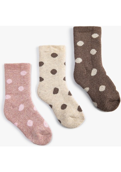 Havlu Çorap Puantiyeli Pamuk Karışımlı 2'li fiyatları