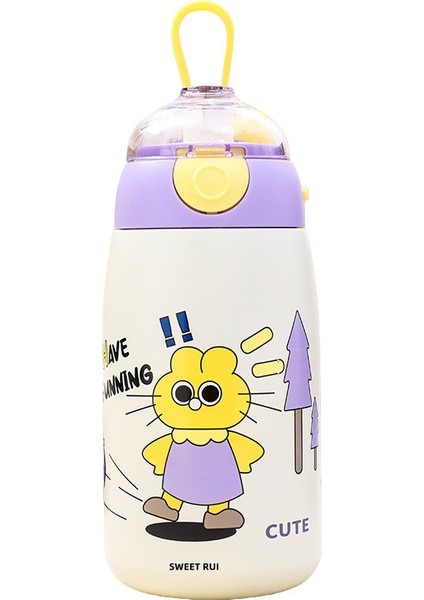 Karikatür Taşınabilir Termal Su Şişesi 500ML (Yurt Dışından)