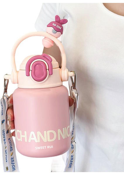 Çocuk Hasır Çelik Su Şişesi 550ML (Yurt Dışından)