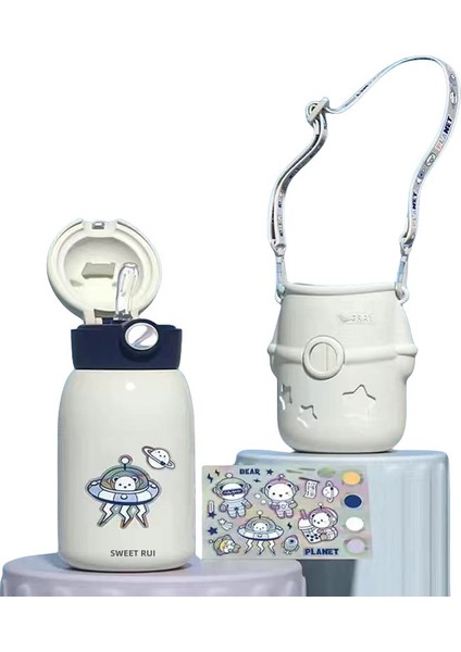 Astronot 500ML Çapraz Gövdeli Paslanmaz Çelik Termos Bardak (Yurt Dışından)