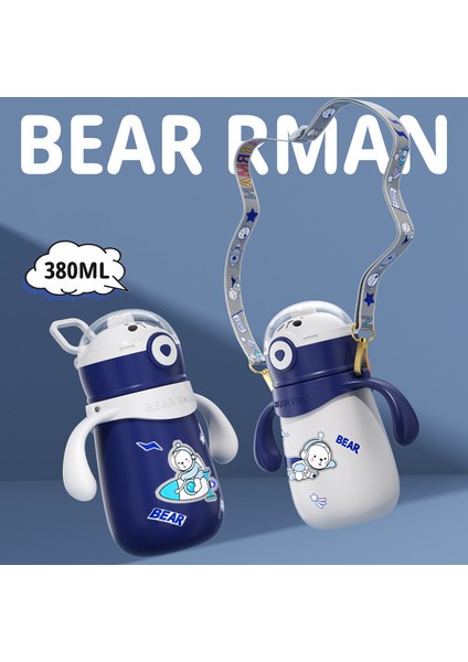 Planet Taşınabilir Saplı Termos Bardak 380ML (Yurt Dışından)