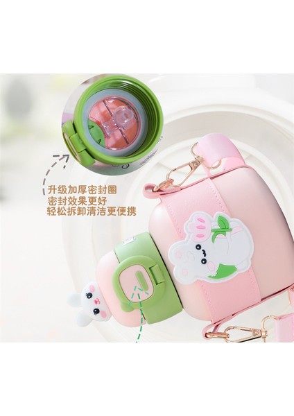 Karikatür Omuz Çantası Termal Su Şişesi 520ML (Yurt Dışından) indirimleri