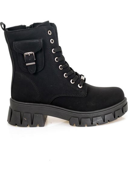 2573 Wickers Siyah Nubuk Kalın Taban Bayan Bot fiyatları
