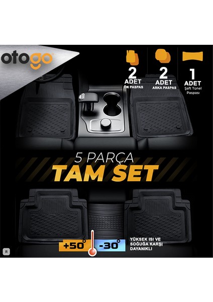 Seat Tarraco 2021 Universal Otogo 3D Havuzlu Paspas