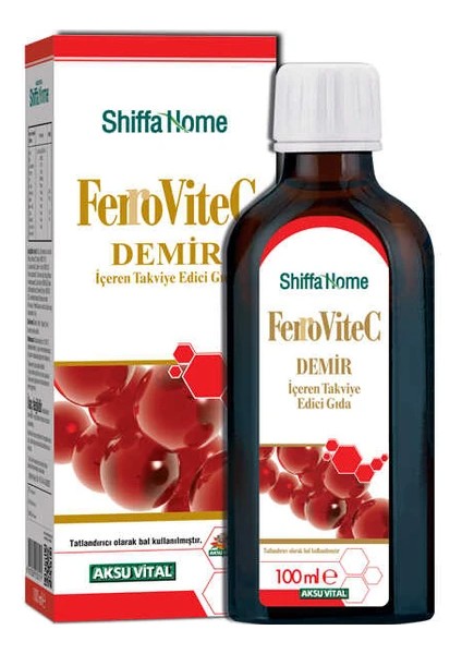 Shiffa Home Ferrovitec Demir Şurup 100ML