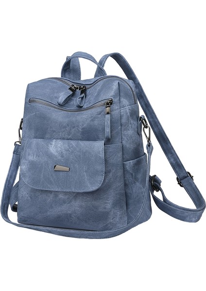 Çanta Büyük Kapasiteli Kadın Sırt Çantası Omuz Çantası Kadın Çanta Vintage Sırt Çantası Kadın Bags (Yurt Dışından)