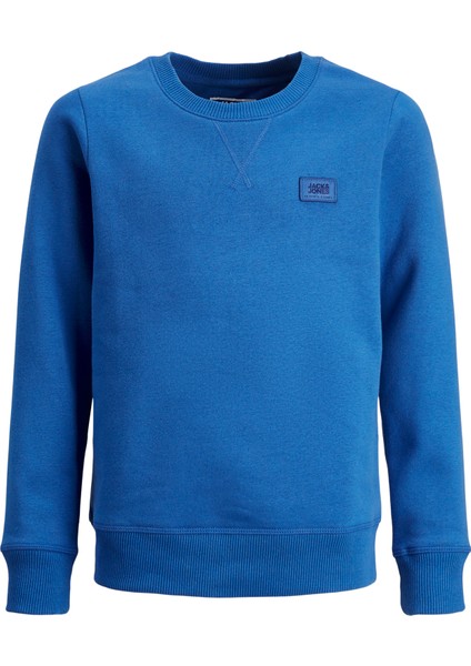 Jack & Jones Logo Nakisli Bisiklet Yaka Sweatshirt - Çocuk