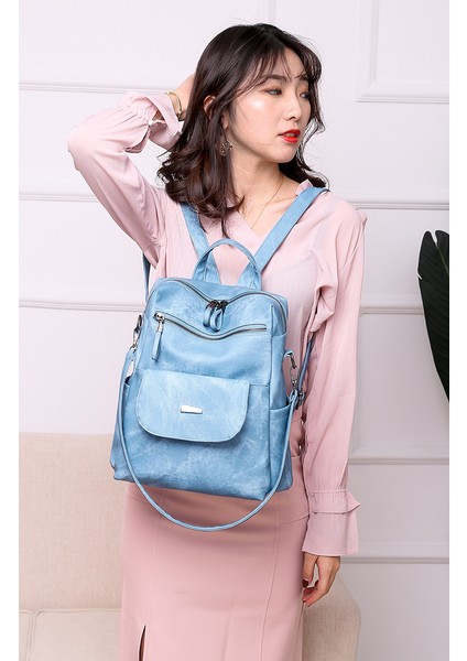 Backpack Sırt Çantası Kadın Kore Versiyonu Büyük Kapasiteli Bayan Sırt Çantası Omuz Çantası (Yurt Dışından) fiyatları