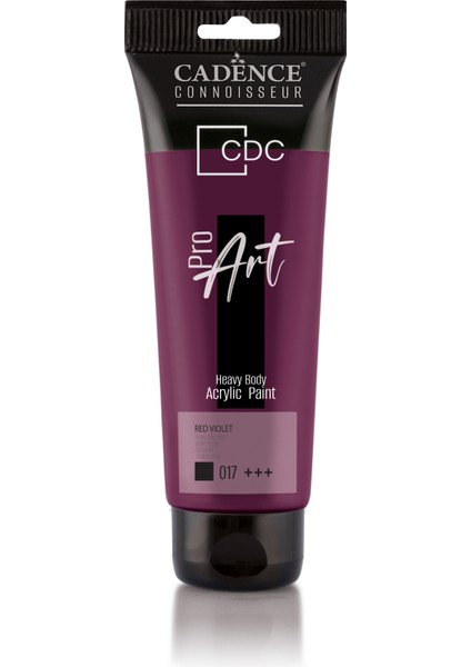 Proart Heavy Body Akrilik Boya PR-017 Kırmızı Menekşe 120 ml