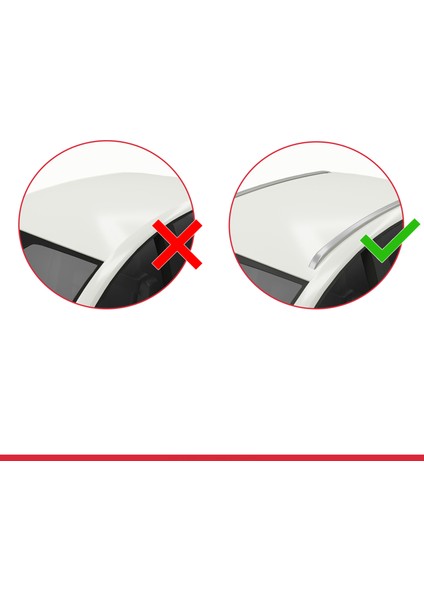 Smart #1 2022 ve Sonrası ile Uyumlu Ace-2 Ara Atkı Tavan Barı Gri