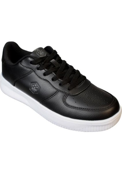 Erkek Siyah Beyaz Taban Sneaker Günlük Spor Yürüyüş Ayakkabısı