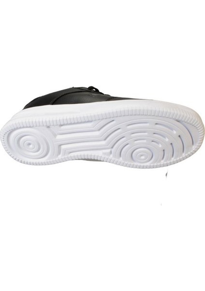 Erkek Siyah Beyaz Taban Sneaker Günlük Spor Yürüyüş Ayakkabısı fırsatları