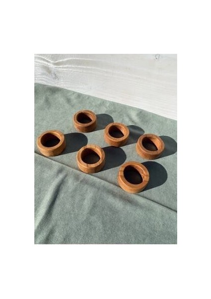 6’lı Ahşap Peçete Yüzüğü fiyatları