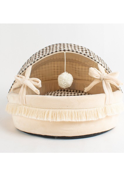 Yeni Kedi Yuvası, Güzel Görünümlü, Dört Mevsim Evrensel Kedi Yatağı, Kanepe, Yarı Kapalı Kedi Yuvası, Evcil Hayvan Malzemeleri (Yurt Dışından) fırsatları