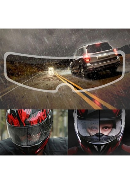 Kask Yağmur Su Kaydırıcı Film modelleri