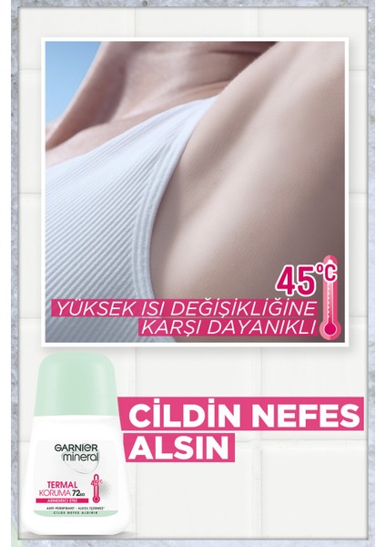 2'li Mineral Termal Koruma Roll-On Deodorant Lif Armağan