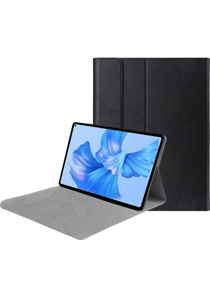 Honor Pad X8 Lite 9.7 Inch Tablet ile Uyumlu Sleeve Serisi Mıknatıs Kapak Standlı Kılıf - Siyah AL3319