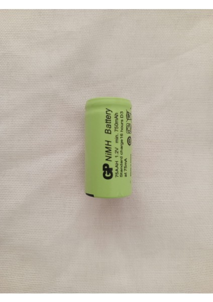 Batteries GP75AAH 750 Mah Düz Kafa Şarjlı Endüstriyel Aaa Ince Kalem Pil