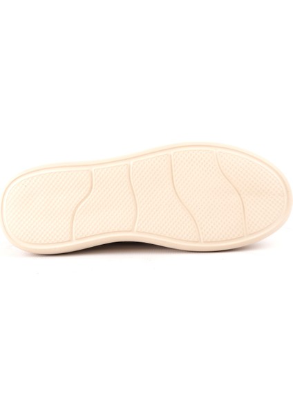 L04.422 Kadın Loafer Ayakkabı Ekru