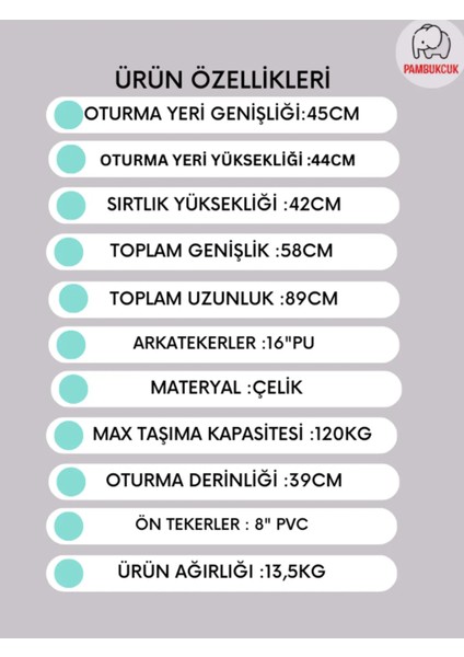 Frenli Aliminyum Transfer Sandalyesi Tekerlekli Sandalye Refakatçi Sandalyesi G105