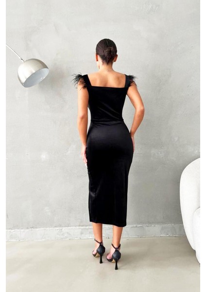 Kadife Elbise modelleri