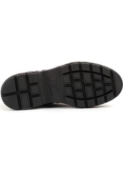L4977 Deri Erkek Casual Ayakkabı Siyah