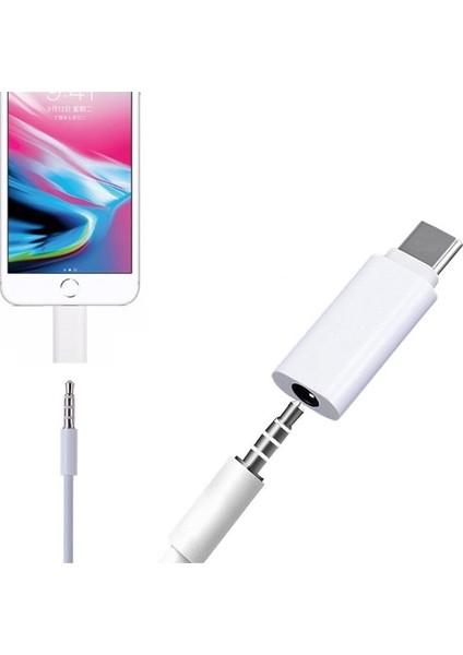 Type C To 3.5mm Kulaklık Ses Çevirici Dönüştürücü Aux Adaptör fiyatları