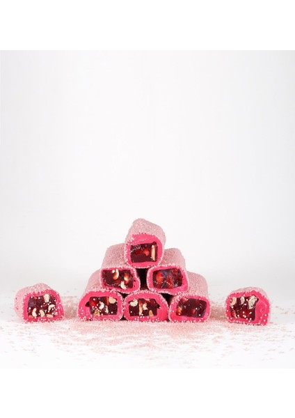 Frambuaz Vermiçelli Çilekli Narlı Yer Fıstıklı Sarma Lokum 1 kg fiyatları