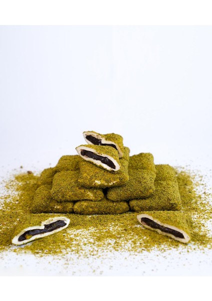 Antep Fıstıklı Çikolatalı Bohça Lokum 500 gr