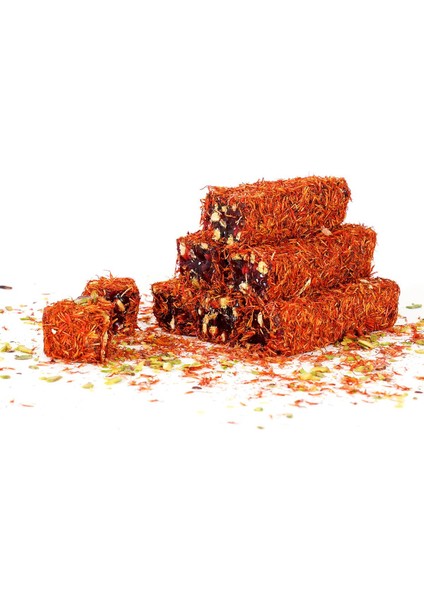 Aspirli Narlı Fıstıklı Kesme Fitil Lokum 500 gr