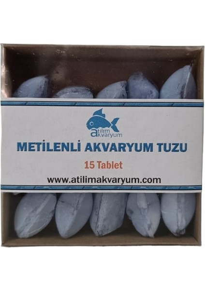 Atılım Akvaryum Metilenli Akvaryum Tuzu 15 Tablet