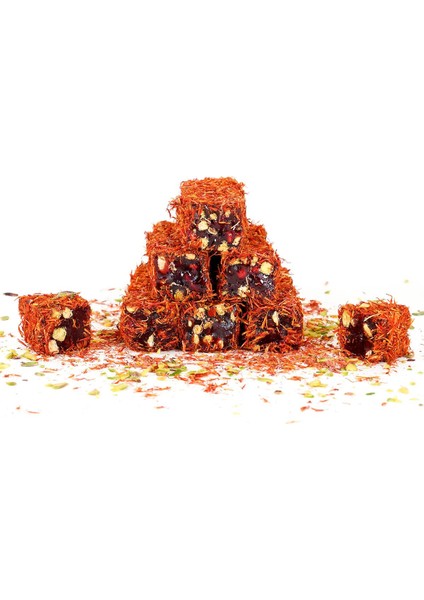 Aspirli Narlı Fıstıklı Kesme Fitil Lokum 500 gr