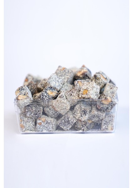 Hindistan Cevizli Çifte Kavrulmuş Kakaolu Karışık Kuruyemişli Lokum 500 gr