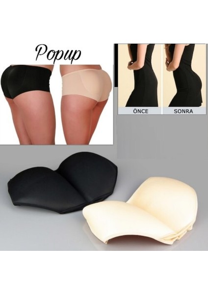 Silikon Destekli Popo Külot