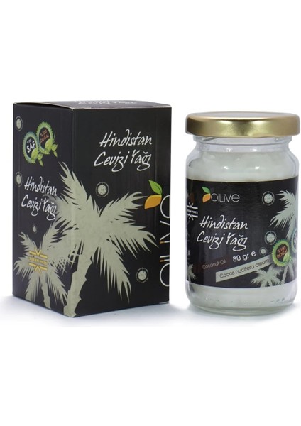Oilive Hindistan Cevizi Yağı 80 gr