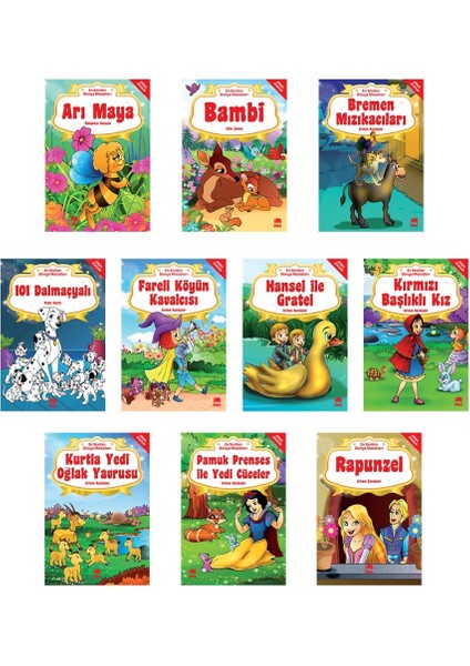 En Sevilen Dünya Masalları (10-Kitap-Takım-Büyük-Boy)
