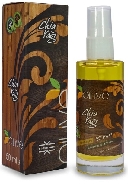 Oilive Chia Yağı 50 ml