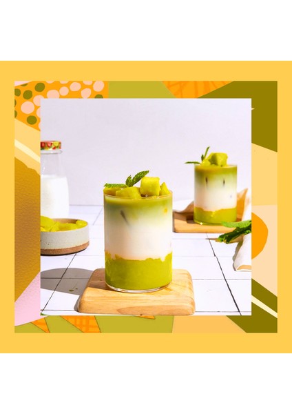 Melon Matcha - Kavun Aromalı Matcha, 50 Gr