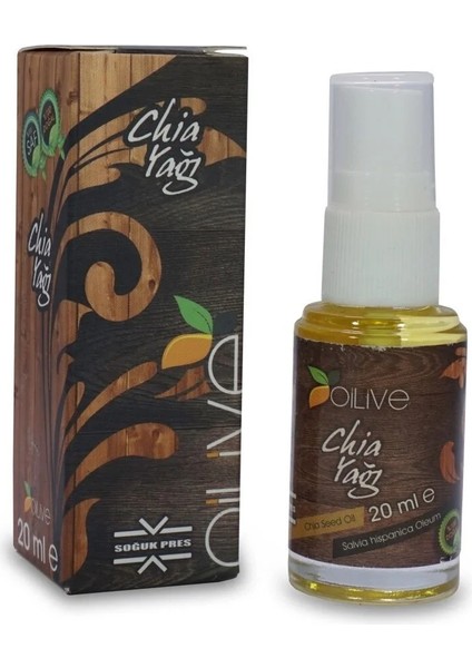 Oilive Chia Yağı 20 ml