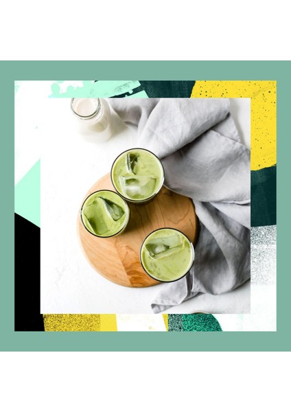 Mojito Matcha - Mojito Aromalı Matcha, 50 Gr