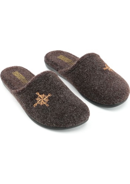 Kışlık Erkek Keçe Çıkarılabilir Taban Ev Bahçe Terlik modelleri