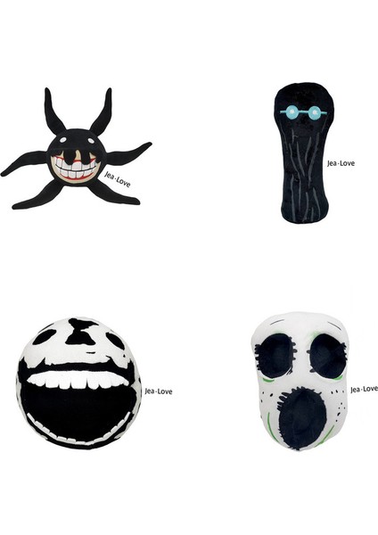 JeaLove Jea·love 4 Pcs Kapılar Roblox Şekil Peluş Oyuncaklar Çocuk Hediyeler Bebekler (Yurt Dışından)