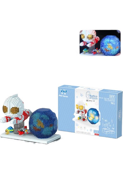 JeaLove Jea·love Ultraman Yaratıcı Parçacık Düzeneği Yapı Taşları (1528PCS) (Yurt Dışından)