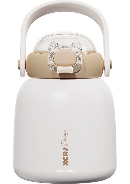 Sweet Ruı 480ML Paslanmaz Çelik Taşınabilir Termos Bardak (Yurt Dışından)