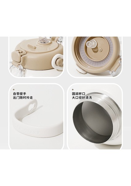 Sweet Ruı 480ML Paslanmaz Çelik Taşınabilir Termos Bardak (Yurt Dışından) fırsatları