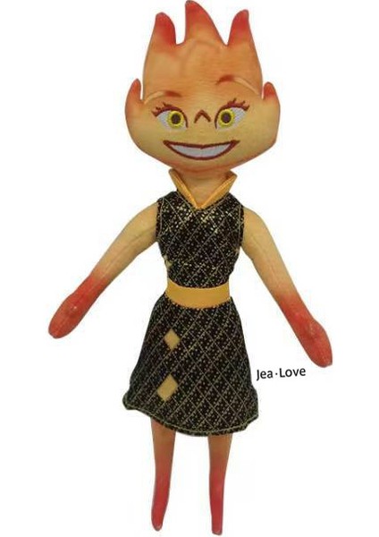 JeaLove Jea·love Ateş Elementi 30CM Elemental Bebek Peluş Oyuncak (Yurt Dışından)