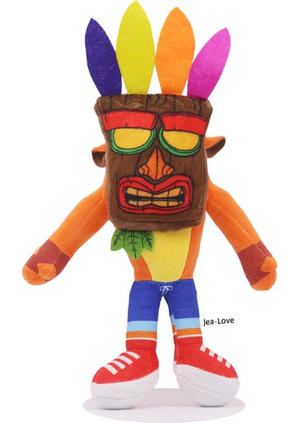 JeaLove Jea·love 28CM Crash Bandicoot Peluş Oyuncak Çocuk Hediyesi (Yurt Dışından)