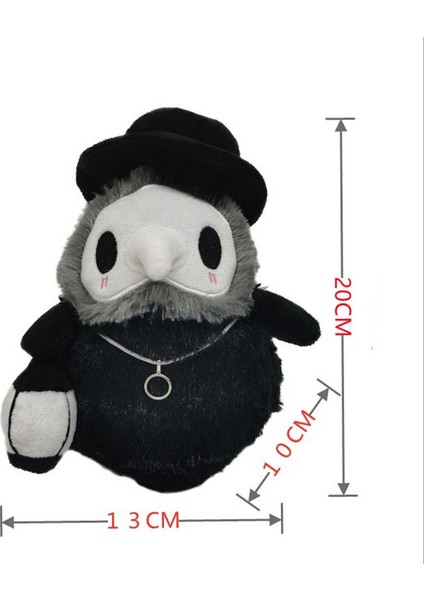 JeaLove Jea·love 20CM Veba Karga Cadılar Bayramı Bebek Peluş Oyuncak (Yurt Dışından) fırsatları