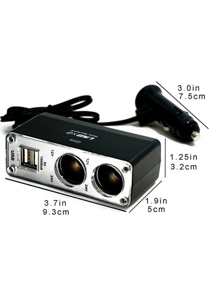 2xusb Çakmak Soketi / ICCA22