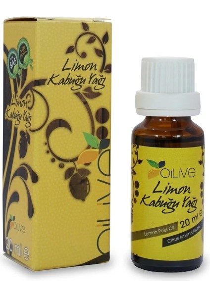 Oilive Limon Kabuğu Yağı 20 ml